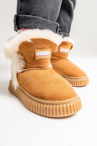 Mnpc Kız Çocuk Cat Hakiki Deri Hakiki Kürklü Suya Dayanıklı Bot 25k4b1104871 Cat