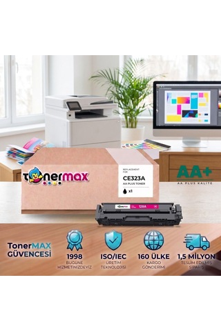Hp 128a Ce323a Kırmızı Uyumlu Toner Aa Plus / Color Laserjet Cm1415 / Cp1525