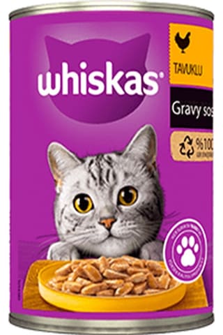 Whiskas Tavuklu Yetişkin Kedi Konservesi 400 G