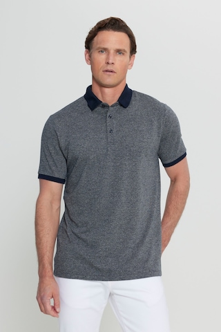 AC&Co / Altınyıldız Classics Erkek Lacı Pamuklu Comfort Fit Rahat Kesim Polo Yaka Jakarlı Tişört Lacı