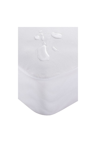 Divanev Sıvı Geçirmez Fitted Alez 60x120 Cm Pamuk Fitted Bebe Çoçuk Alezi Beyaz