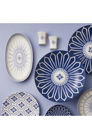 GÜRAL CAMELIA 30 PARÇA 6 KİŞİLİK BONE YEMEK TAKIMI - 2995