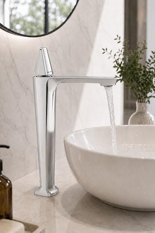 Vıta Uzun Lavabo Bataryası Parlak Krom