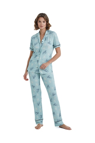 Blackspade Kadın Pijama Takımı 51411 - Mavi