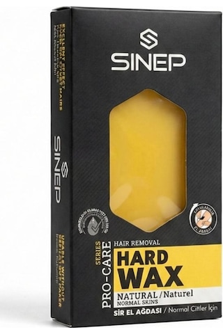 Sinep Pro-care Sir Kalıp Ağda Normal Ciltler İçin 400 Gr Natural Sarı