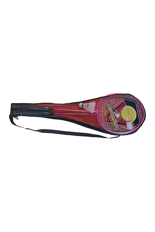 Badminton Raket Seti Çantalı 2 Raket 1 Top