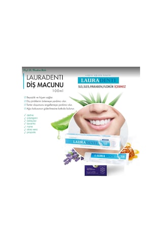 Fitoderman Florürsüz Bitkisel Diş Macunu 100 ML