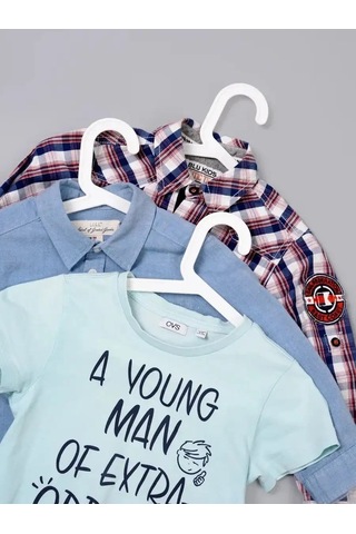 Ikea Çocuk Giysi Askıları Plastik Set 156560210 Beyaz