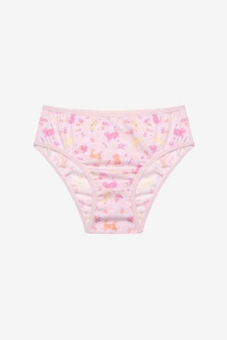 Penti Kız Çocuk Cute Meow 3lü Çok Renkli Slip Külot Çok Renkli Çok Renkli