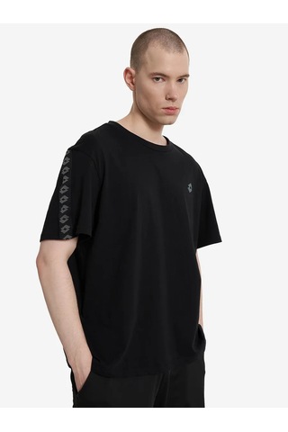 Lotto Erkek Oversize Vesuvius Tişört 363298483 Siyah