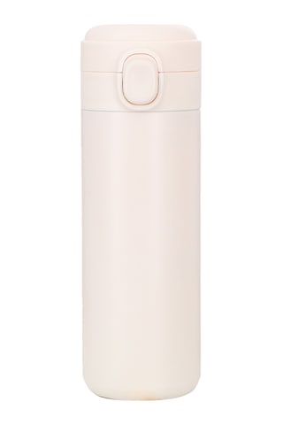 Ruicoo "400ml Paslanmaz Çelik Termos: Sızdırmaz, Taşınabilir, 12 Saate Kadar Sıcak/soğuk Tutar" 112 Karakter Bej