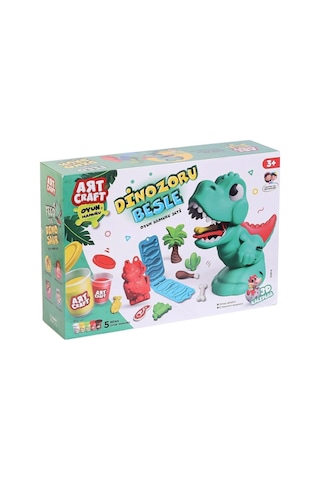 Mey İthalat 03814 Dinozoru Besle Oyun Hamur Seti 280 Gr