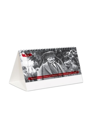 2027 Atatürk Piramit Masa Takvimi Masaüstü Takvim 21 x 17 CM
