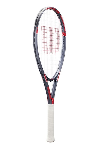 Wilson Tour Slam Adult Strung Tennis Racket, 4 3/8" - Red/black