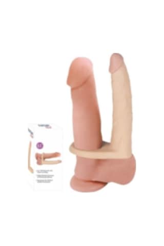 Erofoni Yeni Nesil Süper Realistik 16 CM Penise Takılan Ilave Ek Dildo Penis