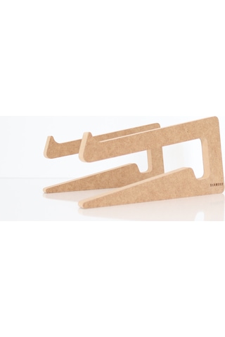 Hanwood Ahşap Laptop Standı - Laptop Yükseltici - 15" Ve Üzeri