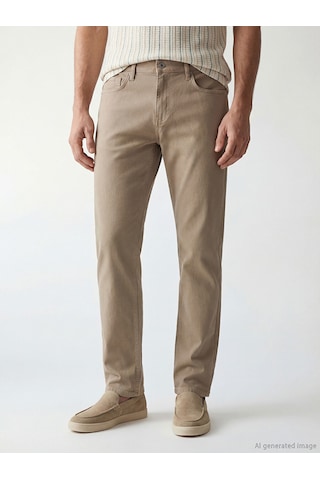 Lcwaıkıkı Classic Kahverengi Standart Kalıp Erkek Chino Pantolon