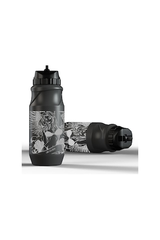 Enlee 650 Ml Dağ Bisikleti Su Şişesi Bpa Içermez Fda Sertifikası Olmadan - Güzel Kız/Gri