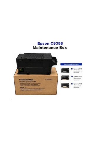 Epson L3352 Uyumlu Bakım Atık Kutusu Çipli Waste İnk Maintenance Box