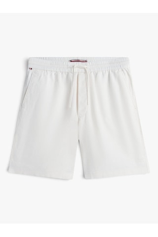 Tommy Hilfiger Dover 8 Po Sorona Lınen 2/2 Erkek Sarı Şort - Mw0mw44353