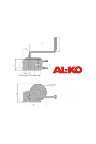 Alko Basic 450 - 450kg Frensiz Halatsız El Vinç