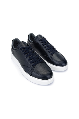 Tamer Tanca Erkek Hakiki Deri Lacivert Sneakers & Spor Ayakkabı 04 3522 Erk Ayk Sk24-25 Lacı Fltr Lacivert