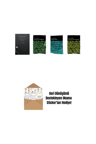 Aslı Erdoğan 4 Kitap Set + Okuma Sticker'ları