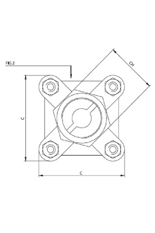 Flfı-48 G1 1/2" Bağlantılı Pervaneli Akış Göstergesi