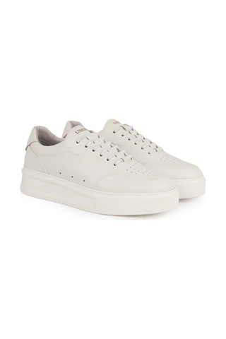 Libero Lz5905 Kalın Eva Taban Antik Görünümlü Unisex Sneaker Kırık Beyaz