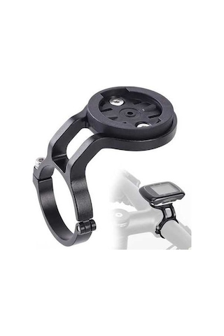 Novahub Alaşım Bisiklet Bilgisayarı Tutucu: Hafif, Dayanıklı, Evrensel Uyumlu - Siyah Siyah, Küçük Tasarım Siyah