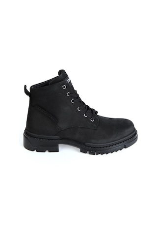 Bulldozer 220074 Siyah Nubuk %100 Deri Erkek Bot