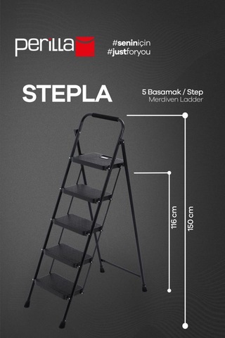 Perilla Stepla 5 Basamak Merdiven