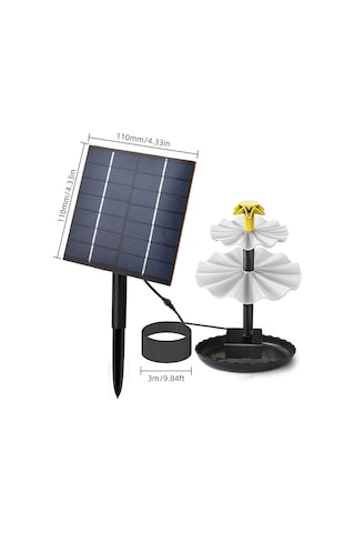 Xindoker Güneş Enerjili Su Pompası - Yüksek Püskürtme, Gece Gündüz Çalışma, Zayıf Manyetizma Özellikli