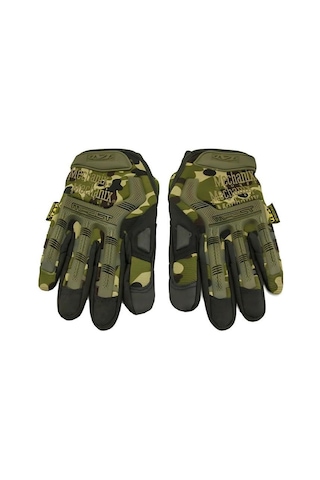 Single Sword Mechanix Tam Parmak Koruyucu , Darbe Emici İş Eldiveni, Touch Uyumlu Özellikli Motorcu&spor Eldiveni, Unisex Koruyucu Eldiven