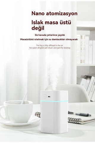 Lyon Yeni Hava Nemlendirici Mini Usb Sessiz Nemlendirici Ev Sis Arabası Nemlendirici
