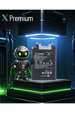 Xpremium Xiaomi Redmi 13 Pro Plus 5g Bm5u Batarya 5000 Mah Süper Yüksek Kapasiteli Güçlendirilmiş Pil