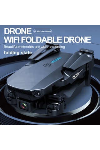 E88 Drone Uzaktan Kontrol Hd Kamera App Üzerinden