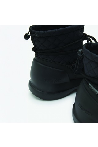 N001 Black Bot Kadın 80d2500020 Moon Boot Mezzaluna Quilted Mid Wp Siyah