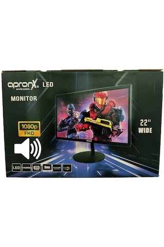 Apronx Apx-nws22 22" Led 1080p Vga+hdmi+ses Monitor