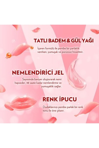 Rosy Lips Özlü Dudak Bakım Kremi 4.8 Ml