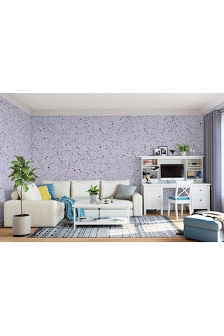 Vakar Premium Canli Siva Moonlight 05 2kg Paket BEYAZ ZEMiN KIRMIZI SiYAH DESEN