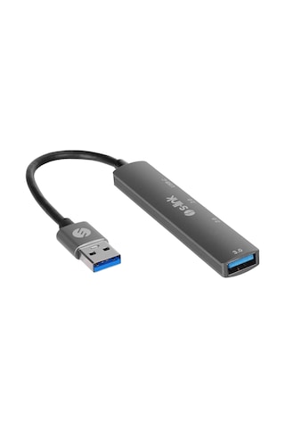 S-lınk Sw-u322, Usb3.0 To 2xusb 2.0, 1xusb 3.0, 1xtype-c, Metal, Usb Hub