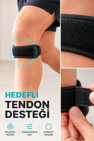 Ayarlanabilir Tendon Destek Bandı Diz Altı Spor Koşu Yürüyüş Bandı Diğer