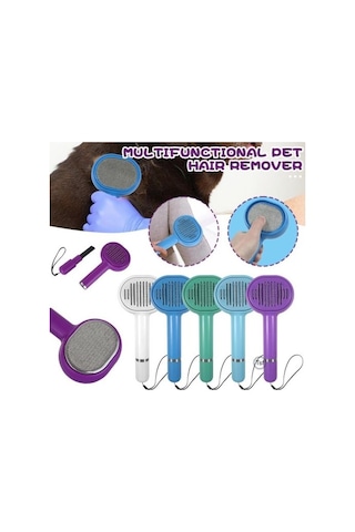 Büro Ev Evcil Hayvanı İçin Kedi Köpek Tüy Temizleyici Fırça