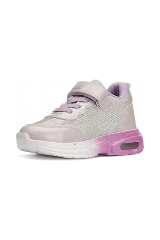 Bebe Işıklı Cırtlı Sneaker Spor Ayakkabı Lila