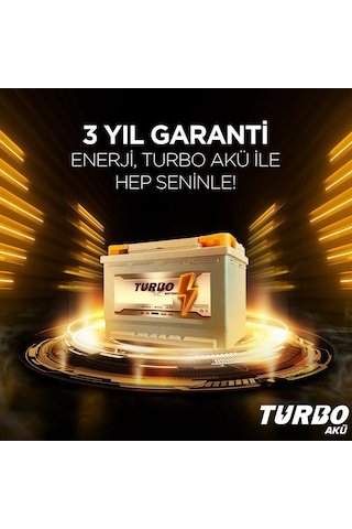 Turbo 74 Ah. 72 Amper Uyumlu 600a En 3 Yıl Petlas Garantili Üretim Tarihi: 2026