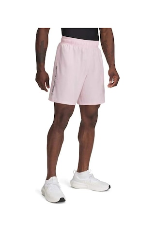 Under Armour Tech Wordmark Erkek Şort 1383356-647 Pembe