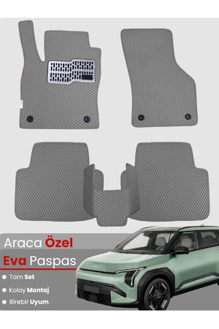 Kia Ev3 2024-2025 Uyumlu Eva Paspas Tam Set Araca Özel,kolay Montaj,su Geçirmez 938