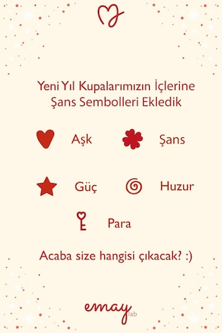 Merry Dots Yılbaşı Temalı Emaye Kupa Ginger