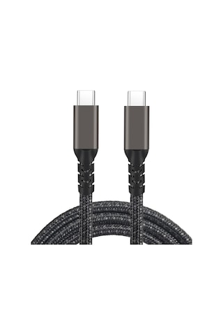 Siyah 2.jenerasyon Type-c To Type-c Usb3.2 Pd Data Kablosu 100w 20gbps 4k 60hz 0.2 Metre-zore